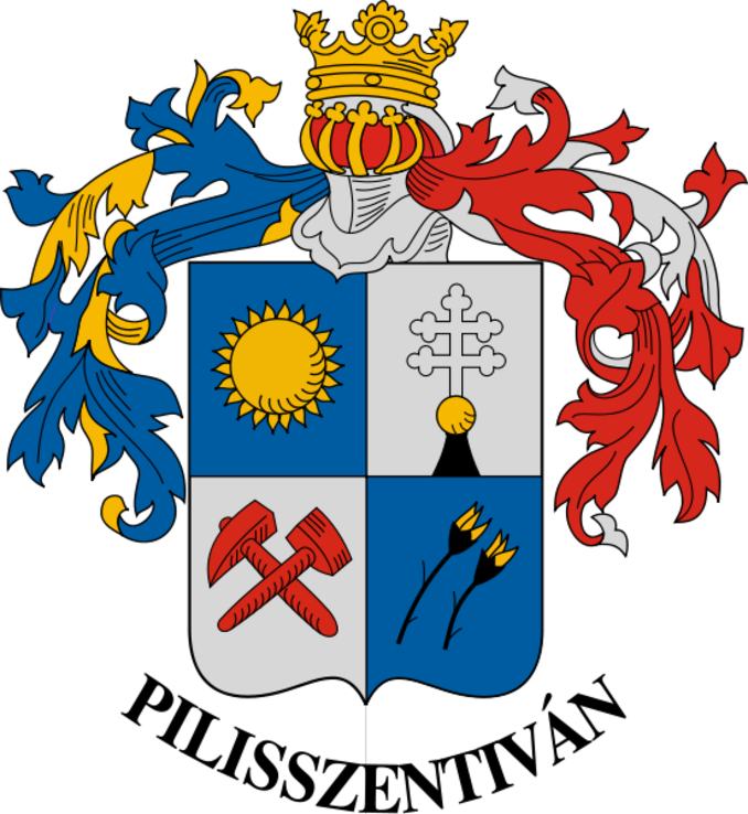Wappen der Partnergemeinde Pilisszentiván